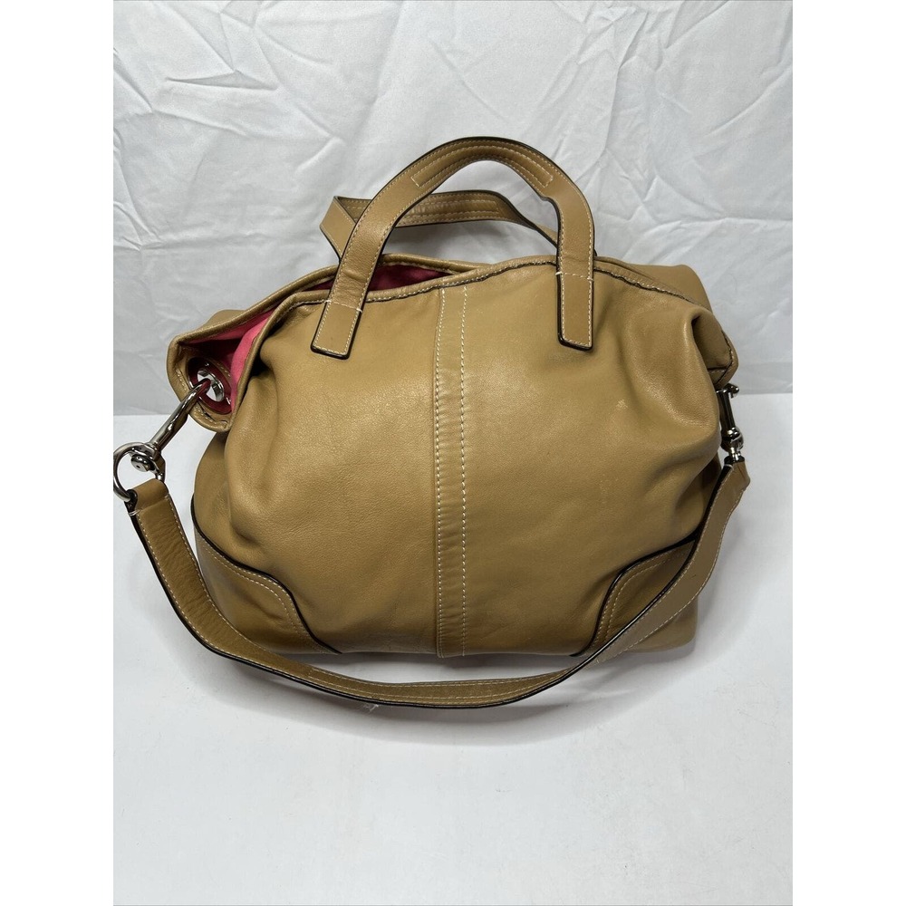 Authentic COACH 27728 Hadley Leather Duffle - Picture 2 of 10